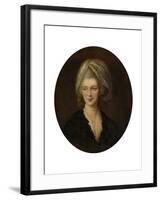 Queen Charlotte, 18th Century-Thomas Gainsborough-Framed Giclee Print