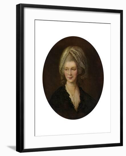 Queen Charlotte, 18th Century-Thomas Gainsborough-Framed Giclee Print