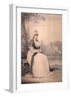 Queen Charlotte, December 1802-Henry Edridge-Framed Giclee Print