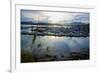 Queen Charlotte Harbor on Haida Gwaii on a Stormy Evening-Richard Wright-Framed Photographic Print