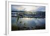 Queen Charlotte Harbor on Haida Gwaii on a Stormy Evening-Richard Wright-Framed Photographic Print