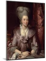 Queen Charlotte of the United Kingdom (1744-181), 1777-Benjamin West-Mounted Giclee Print