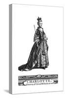 Queen Charlotte, Queen Consort of George III of the United Kingdom-null-Stretched Canvas