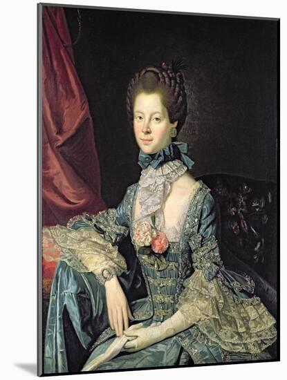 Queen Charlotte Sophia (1744-1818) Wife of King George III (C.1765)-Johann Zoffany-Mounted Giclee Print