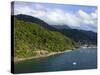 Queen Charlotte Sound, Picton, South Island, New Zealand, Pacific-Richard Cummins-Stretched Canvas