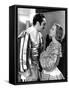 QUEEN CHRISTINA, 1933 directed by ROUBEN MAMOULIAN John Gilbert / Greta Garbo (b/w photo)-null-Framed Stretched Canvas
