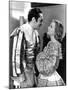 QUEEN CHRISTINA, 1933 directed by ROUBEN MAMOULIAN John Gilbert / Greta Garbo (b/w photo)-null-Mounted Photo