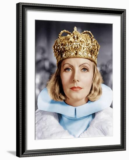 QUEEN CHRISTINA, Greta Garbo, 1933-null-Framed Photo