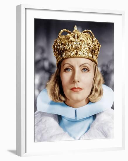 QUEEN CHRISTINA, Greta Garbo, 1933-null-Framed Photo