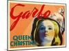 Queen Christina, Greta Garbo, 1933-null-Mounted Art Print