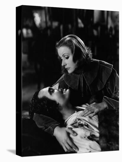 Queen Christina, John Gilbert, Greta Garbo, 1933-null-Stretched Canvas