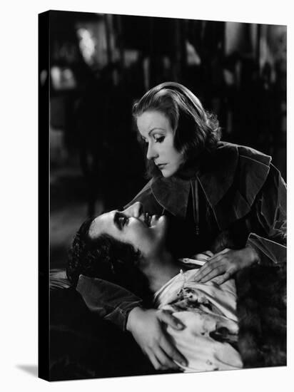 Queen Christina, John Gilbert, Greta Garbo, 1933-null-Stretched Canvas