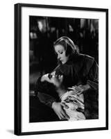 Queen Christina, John Gilbert, Greta Garbo, 1933-null-Framed Photo