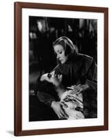 Queen Christina, John Gilbert, Greta Garbo, 1933-null-Framed Photo