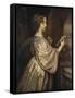 Queen Christina of Sweden, 1650-David Beck-Framed Stretched Canvas