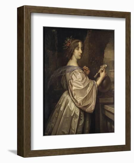 Queen Christina of Sweden, 1650-David Beck-Framed Giclee Print