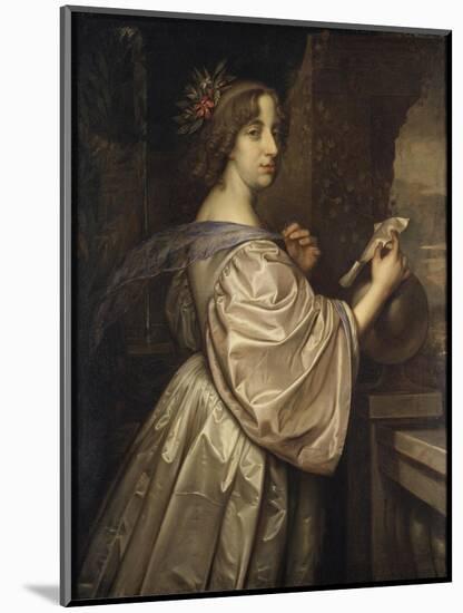 Queen Christina of Sweden, 1650-David Beck-Mounted Giclee Print