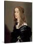 Queen Christina of Sweden 1652-Sebastien Bourdon-Stretched Canvas