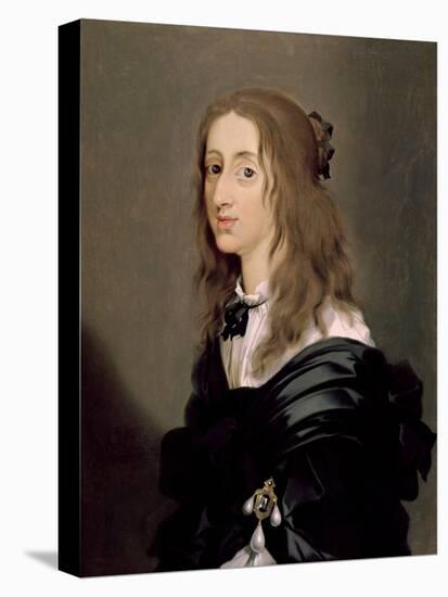 Queen Christina of Sweden 1652-Sebastien Bourdon-Stretched Canvas