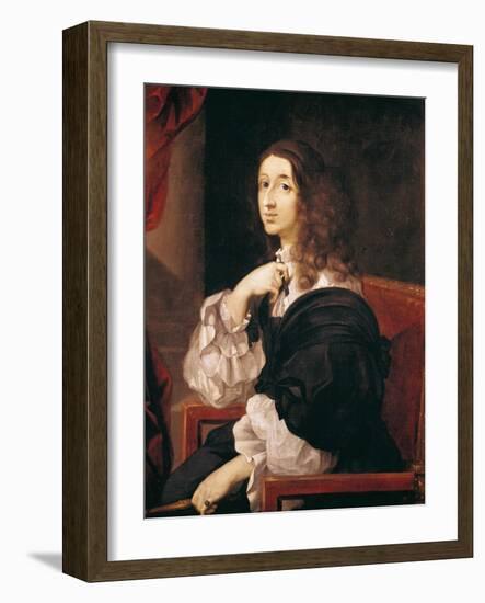 Queen Christina of Sweden-Sebastien Bourdon-Framed Giclee Print