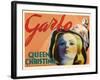 Queen Christina, UK Movie Poster, 1933-null-Framed Art Print