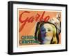 Queen Christina, UK Movie Poster, 1933-null-Framed Art Print