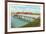 Queen City Bridge, Merrimack River, Manchester, New Hampshire-null-Framed Premium Giclee Print