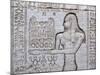 Queen Cleopatra and Stone Carved Hieroglyphics, Egypt-Michele Molinari-Mounted Photographic Print