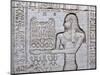 Queen Cleopatra and Stone Carved Hieroglyphics, Egypt-Michele Molinari-Mounted Photographic Print