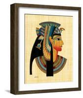 Queen Cleopatra-null-Framed Art Print