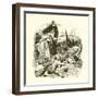 Queen Edith Finding the Body of Harold after the Battle of Hastings-Gordon Frederick Browne-Framed Giclee Print