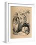 'Queen Eleanor and Fair Rosamond', c1860, (c1860)-John Leech-Framed Giclee Print