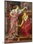 Queen Eleanor and Fair Rosamund-Evelyn De Morgan-Mounted Giclee Print