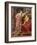 Queen Eleanor and Fair Rosamund-Evelyn De Morgan-Framed Giclee Print