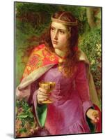 Queen Eleanor, Wife of King Henry Ii, 1858 (Oil on Canvas)-Anthony Frederick Augustus Sandys-Mounted Giclee Print