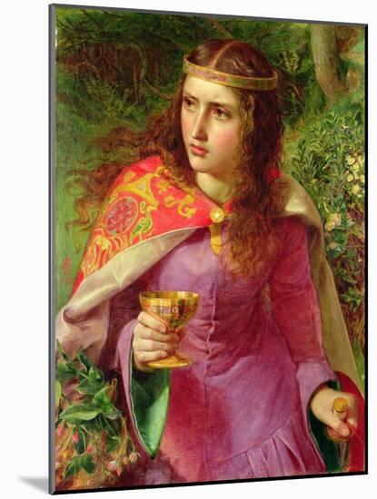 Queen Eleanor, Wife of King Henry Ii, 1858 (Oil on Canvas)-Anthony Frederick Augustus Sandys-Mounted Giclee Print