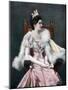 Queen Elena of Italy, Late 19th Century-Giacomo Brogi-Mounted Giclee Print