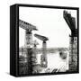 Queen Elizabeth 2 Launch on the Clyde at John Brown's, 1967-null-Framed Stretched Canvas