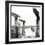 Queen Elizabeth 2 Launch on the Clyde at John Brown's, 1967-null-Framed Photographic Print