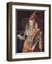 'Queen Elizabeth. An Emblematic Portrait by Zucchero', c1602, (1903)-Federico Zuccaro-Framed Giclee Print