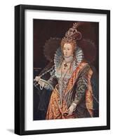 'Queen Elizabeth. An Emblematic Portrait by Zucchero', c1602, (1903)-Federico Zuccaro-Framed Giclee Print