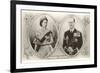 Queen Elizabeth and Prince Philip-null-Framed Premium Giclee Print
