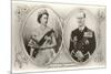 Queen Elizabeth and Prince Philip-null-Mounted Premium Giclee Print