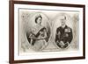 Queen Elizabeth and Prince Philip-null-Framed Art Print