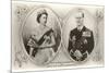 Queen Elizabeth and Prince Philip-null-Mounted Art Print