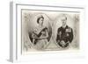 Queen Elizabeth and Prince Philip-null-Framed Art Print