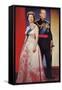 Queen Elizabeth and Prince Phillip-null-Framed Stretched Canvas