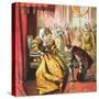 Queen Elizabeth and Shakespeare-English-Stretched Canvas