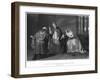 Queen Elizabeth and the Duke of York (King Richard II)-H Robinson-Framed Giclee Print