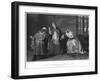 Queen Elizabeth and the Duke of York (King Richard II)-H Robinson-Framed Giclee Print